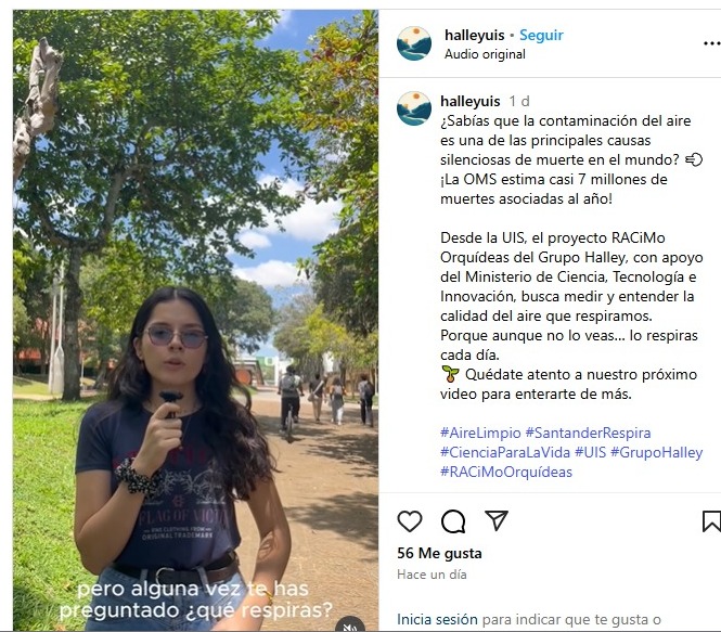 Proyecto Racimo Orquídeas, una iniciativa liderada por el Grupo Halley de la Universidad Industrial de Santander (UIS), en alianza con el *Ministerio de Ciencia, Tecnología e Innovación,